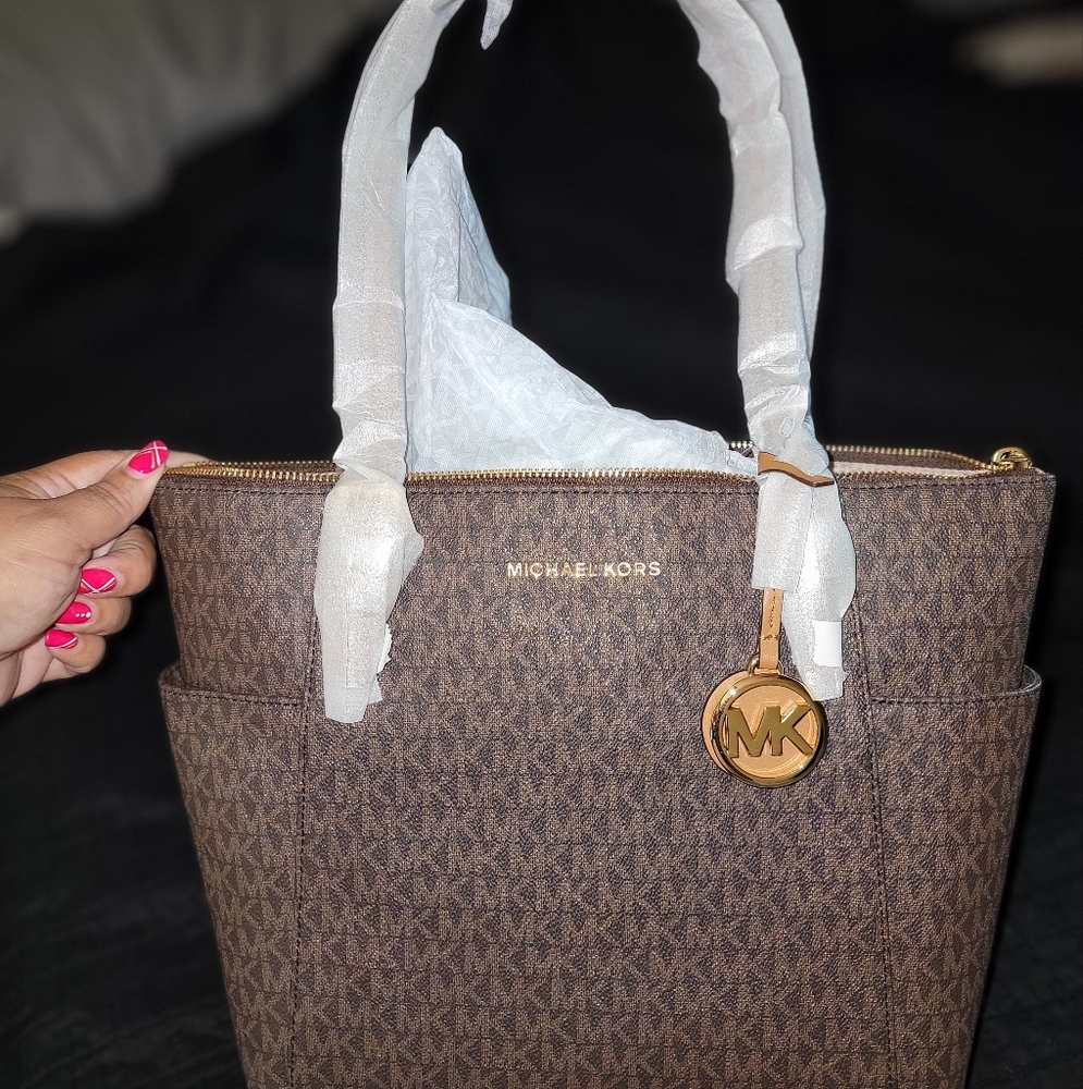 Michael Kors Canvas Tote Bag